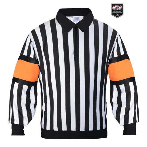 Force Pro Referee Jersey w/ Orange Armbands - Womens 7 Force Pro Referee Jersey w/ Orange Armbands - Womens -Franklin Sales Shop force pro referee jersey w orange armbands womens