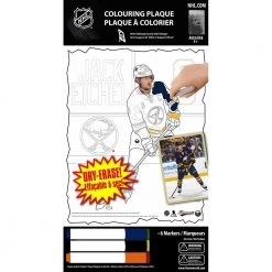 Frameworth Jack Eichel NHL Coloring Plaque