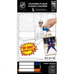 Frameworth Matthew Barzal NHL Coloring Plaque