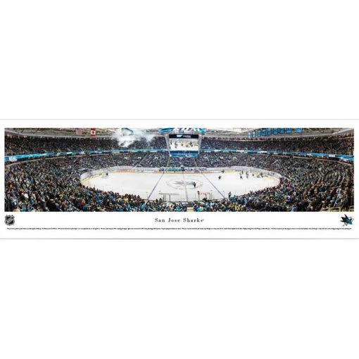 Frameworth San Jose Panoramic Picture -Franklin Sales Shop frameworth san jose panoramic picture san jose sharks