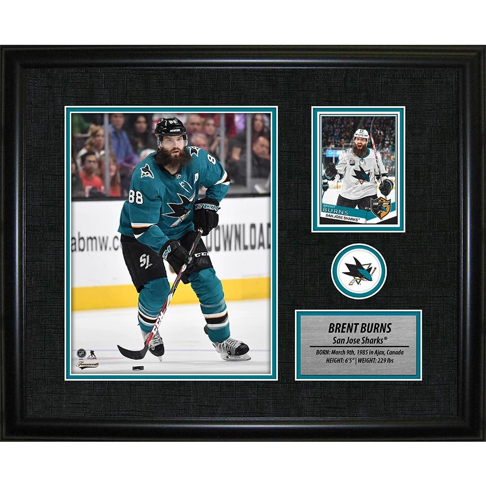 Frameworth San Jose Sharks Photocard Frame - Brent Burns 1 Frameworth San Jose Sharks Photocard Frame - Brent Burns