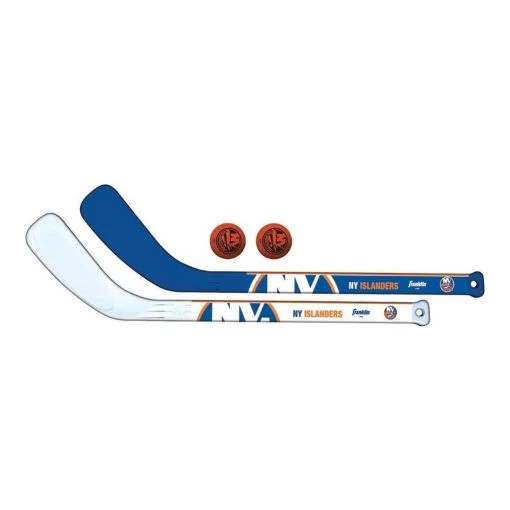 Franklin NHL Mini Hockey Stick Set - New York Islanders 8 Franklin NHL Mini Hockey Stick Set - New York Islanders -Franklin Sales Shop franklin nhl mini hockey stick set new york islanders