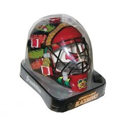 Franklin NHL Team Mini Goalie Mask -Franklin Sales Shop franklin nhl team mini goalie mask chicago blackhawks