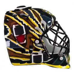 Franklin NHL Team Mini Goalie Mask -Franklin Sales Shop franklin nhl team mini goalie mask side view