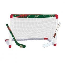 Franklin NHL Team Mini Hockey Goal Set - Minnesota Wild