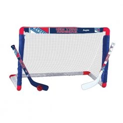 Franklin NHL Team Mini Hockey Goal Set - New York Rangers