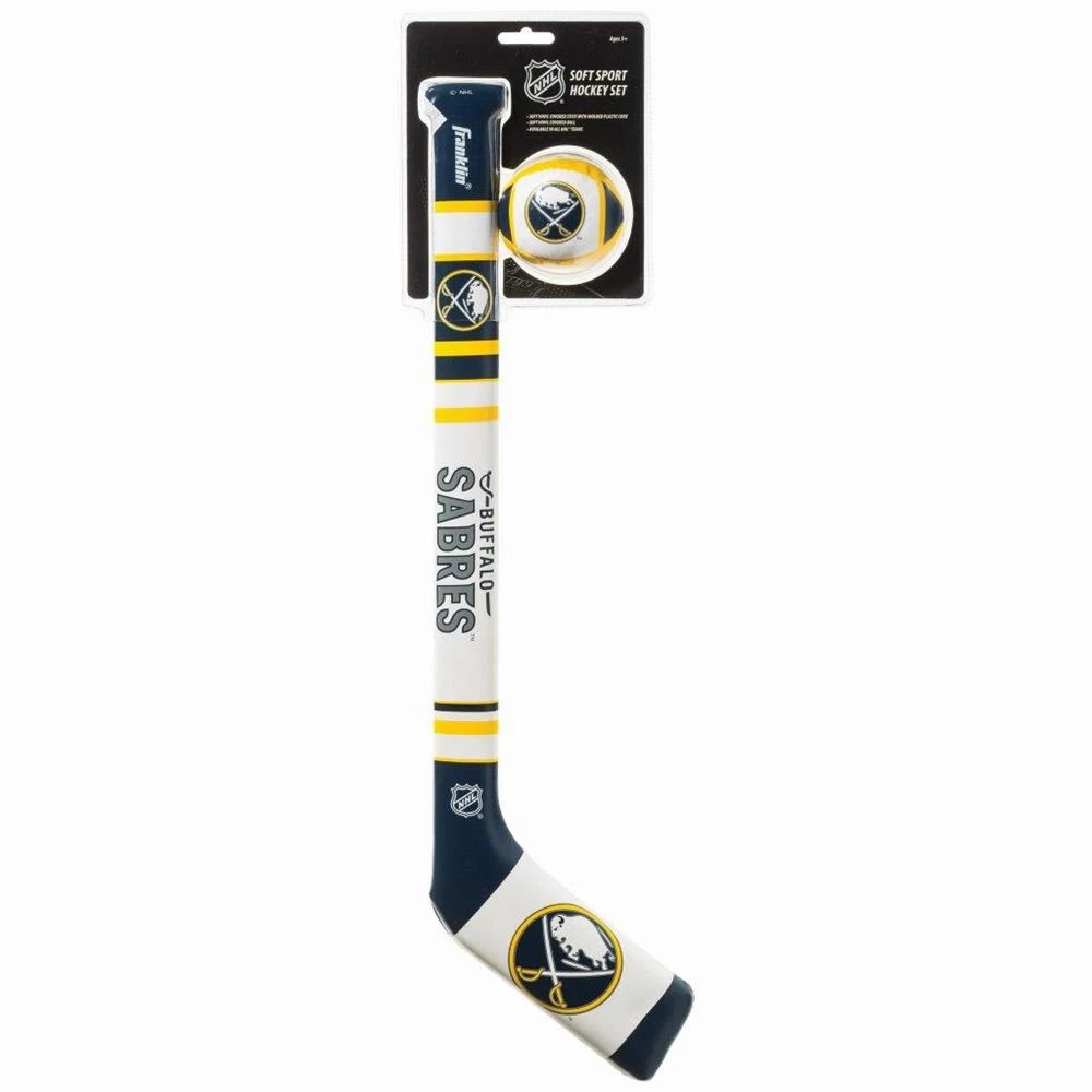 Franklin NHL Team Soft Sport Mini Hockey Set - Buffalo Sabres 1 Franklin NHL Team Soft Sport Mini Hockey Set - Buffalo Sabres