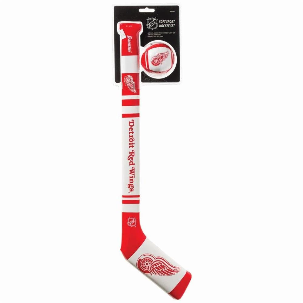 Franklin NHL Team Soft Sport Mini Hockey Set - Detroit Red Wings 1 Franklin NHL Team Soft Sport Mini Hockey Set - Detroit Red Wings