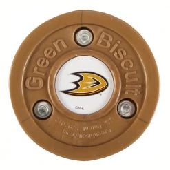 Green Biscuit NHL Team Logo Puck -Franklin Sales Shop green biscuit nhl team logo puck anaheim ducks
