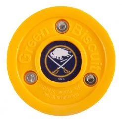 Green Biscuit NHL Team Logo Puck -Franklin Sales Shop green biscuit nhl team logo puck buffalo sabres