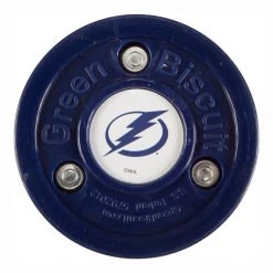 Green Biscuit NHL Team Logo Puck -Franklin Sales Shop green biscuit nhl team logo puck tampa bay lightning